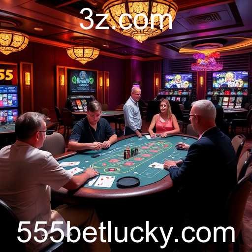 Cassino Ao Vivo no 555bet: Experiência Autêntica e Interativa de Jogos Online